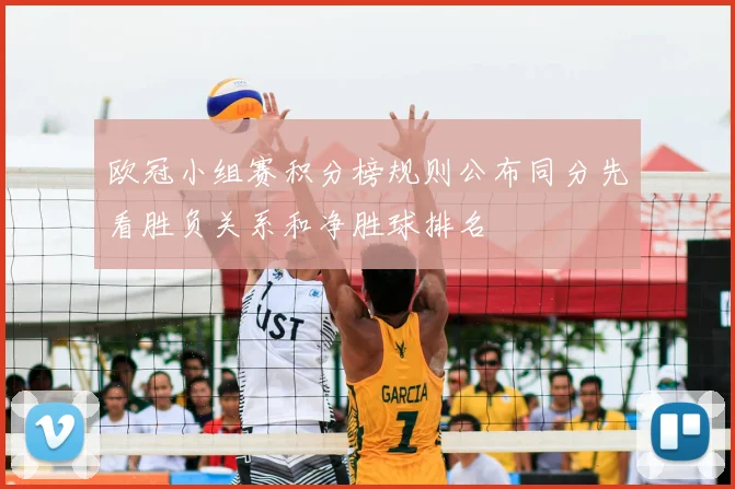 欧冠小组赛积分榜规则公布同分先看胜负关系和净胜球排名