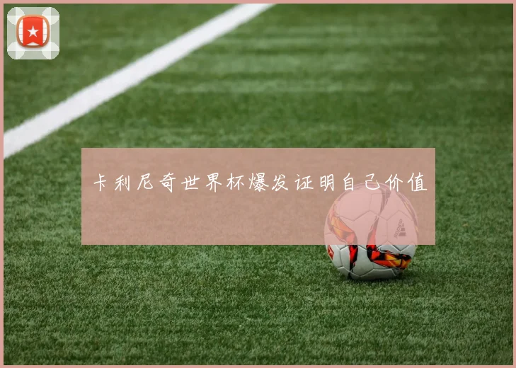 卡利尼奇世界杯爆发证明自己价值