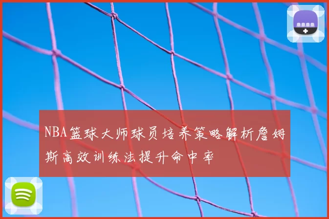 NBA篮球大师球员培养策略解析詹姆斯高效训练法提升命中率